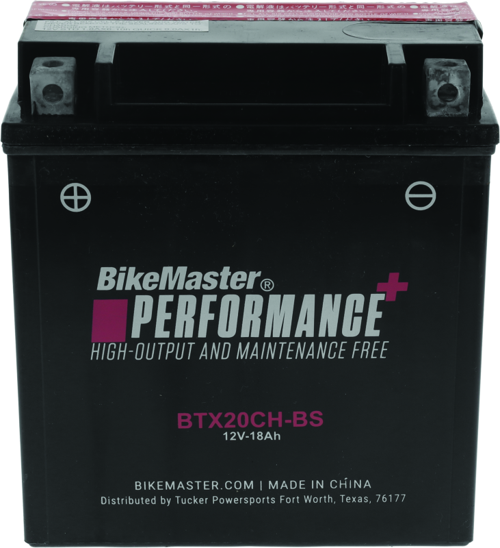 BikeMaster Battery - BTX20CH-BS